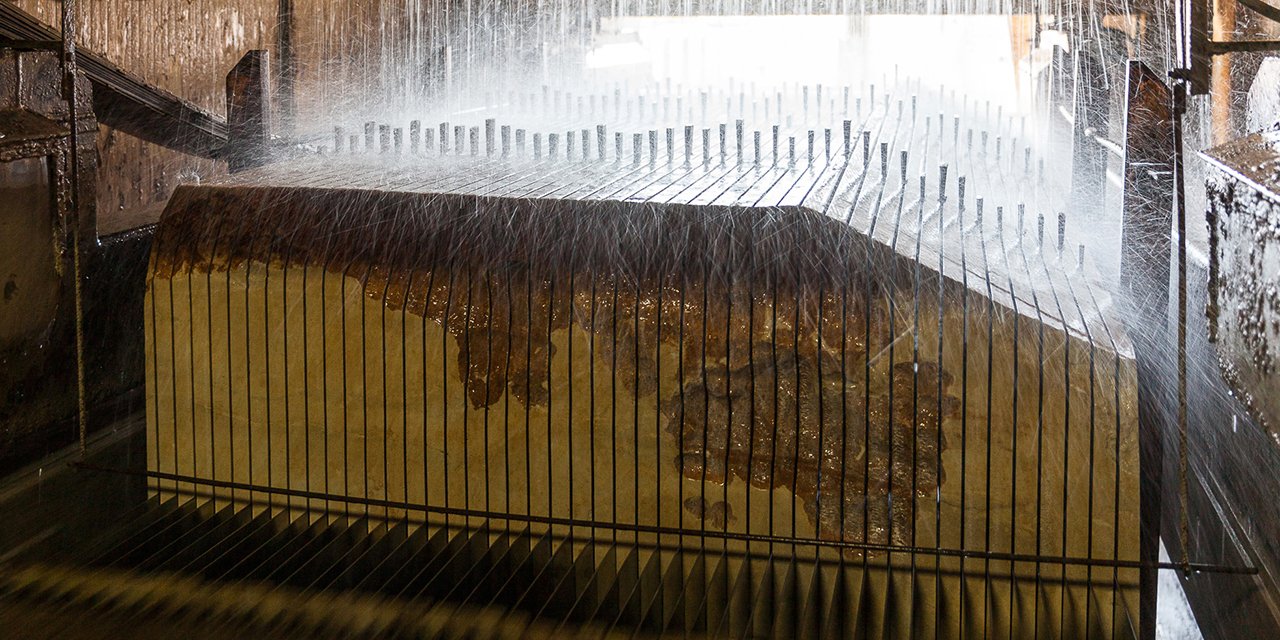 Tranchage d’un bloc aux lames diamants