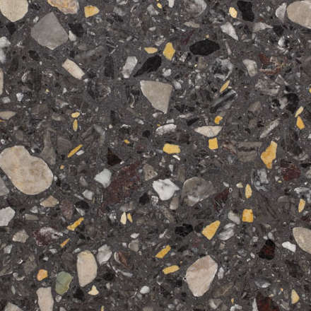 Terrazzo noir - Granito noir