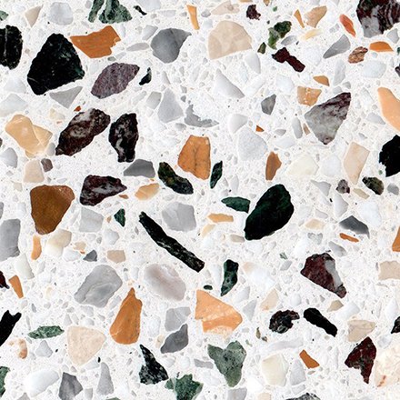 Terrazzo blanc - Granito blanc