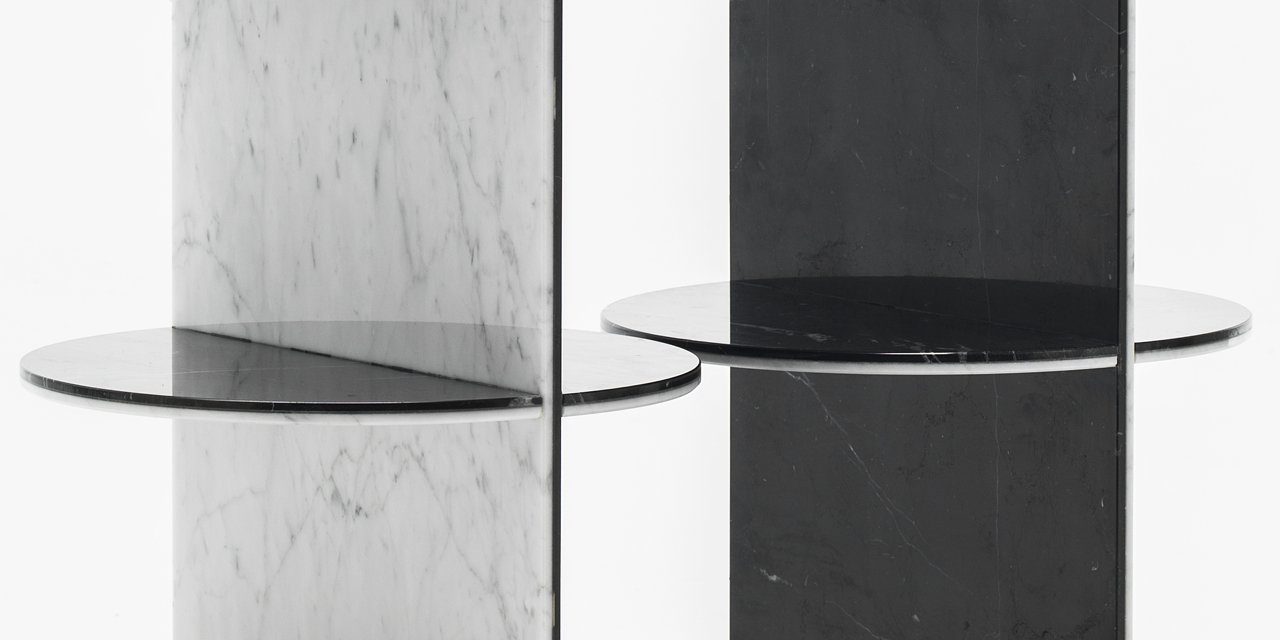 Découvrez un mobilier modulaire en marbre inédit en France