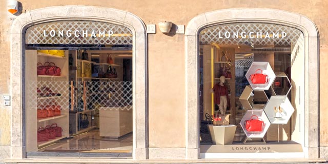 Longchamp Piazza di Spagna Italie mai 2014