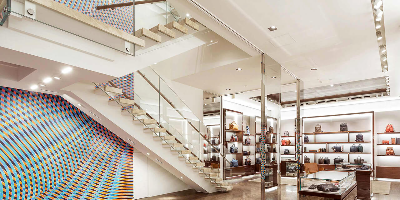 Habillage de l’escalier en marbre