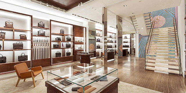 Revêtement de sol du sous-sol en marbre