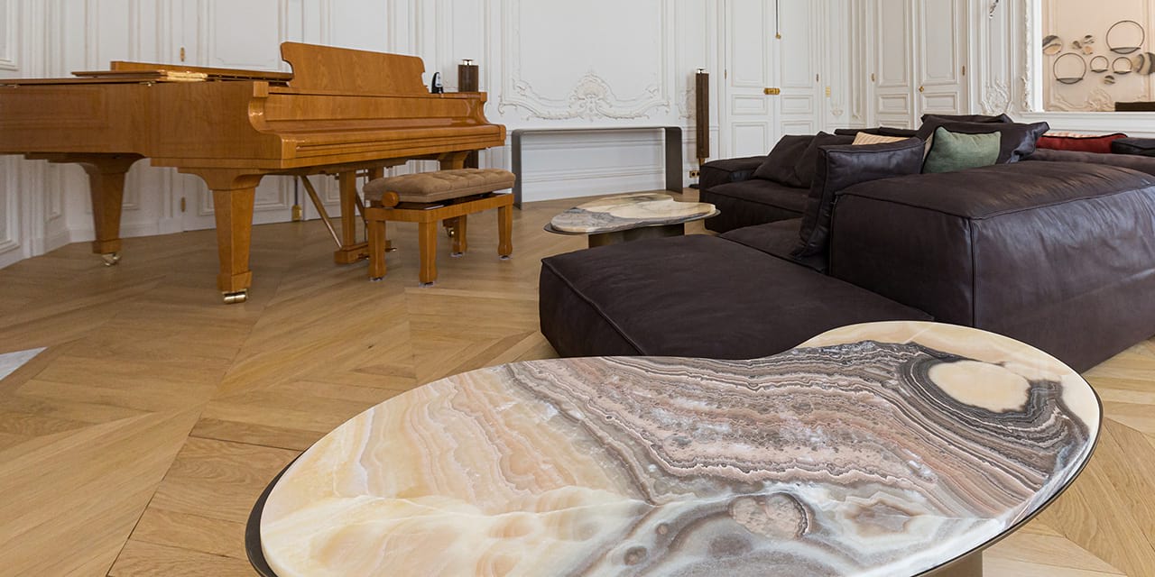 Réalisation de tablettes de tables et murales